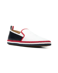 Thom Browne Striped Rope Leather Espadrille