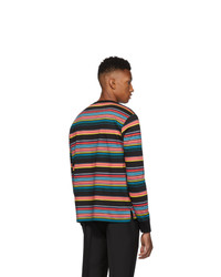 Ps By Paul Smith Multicolor Regular Fit Striped T Shirt