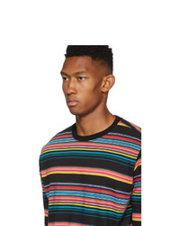 Ps By Paul Smith Multicolor Regular Fit Striped T Shirt