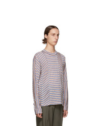 Marni Multicolor Stripe Long Sleeve T Shirt