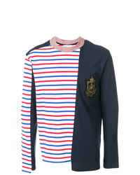 JW Anderson Panelled Breton Long Sleeve T Shirt