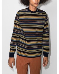 Beams Plus Striped Long Sleeve T Shirt