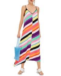 Topshop Stripe Maxi Dress
