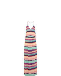 Vix Taysa Striped Woven Maxi Dress