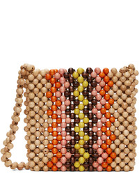 Cmmn Swdn Multicolor Bead Messenger Bag