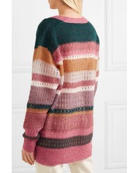 Rag & Bone Nassau Striped Mohair And Sweater