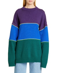 Ader Error Oversized Stripe Sweater
