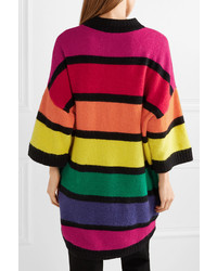 Staud Shawn Oversized Striped Knitted Sweater