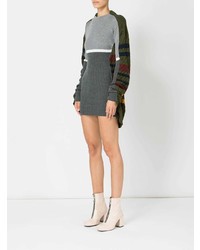 Y/Project Y Project Striped Cable Knit Jumper