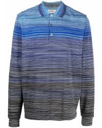 Missoni Abstract Stripe Polo Shirt