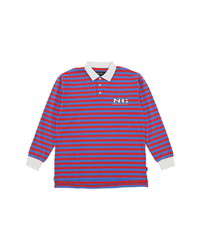 Noon Goons Sponsored Stripe Long Sleeve Polo