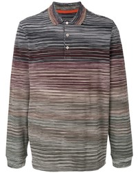 Missoni Striped Colour Block Polo Shirt