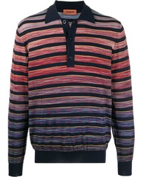 Missoni Striped Longsleeved Polo Shirt