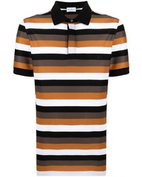 Salvatore Ferragamo Short Sleeved Striped Polo Shirt