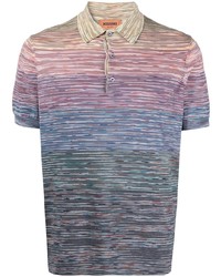 Missoni Stripe Print Polo Shirt