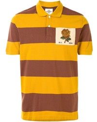 Kent & Curwen Striped Chest Patch Polo Shirt