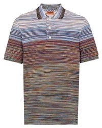 Missoni Striped Short Sleeved Polo Shirt