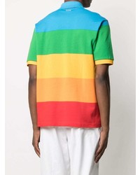 Lacoste X Polaroid Striped Polo Shirt