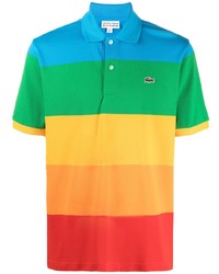 Lacoste X Polaroid Striped Polo Shirt