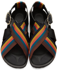 Paul Smith Multicolor Light Striped Ray Sandals