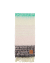 Loewe Multicolor Mohair Striped Scarf