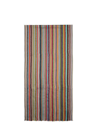 Paul Smith Multicolor Striped Textured Scarf