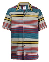 PS Paul Smith Multi Stripe Short Sleeved Shirt