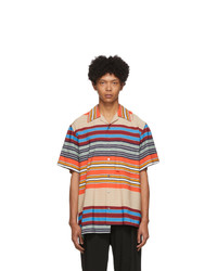 Wooyoungmi Multicolor Asymmetric Striped Shirt