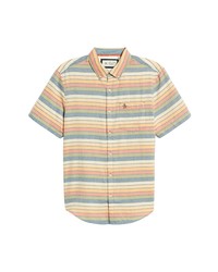 Original Penguin Stripe Short Sleeve Cotton Shirt