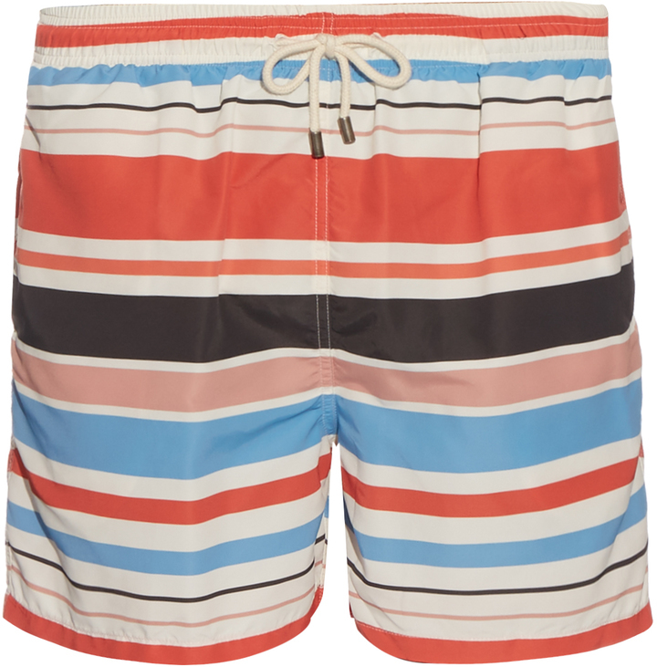 Solid & Striped Mens The Classic Swim Suit Shorts Eggplant Purple Size Large