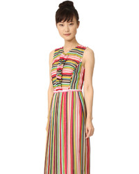 No.21 No 21 Striped Sleeveless Dress