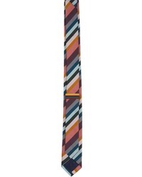 Paul Smith Multicolor Artists Stripe Tie