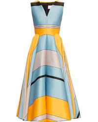 Roksanda Lovell Block Colour Jacquard Dress