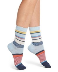 Multi colored Horizontal Striped Socks