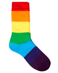 Asos Socks With Rainbow Design