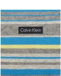 Calvin Klein Barcode Stripe Combed Cotton Ankle Socks