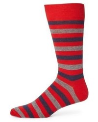 Saks Fifth Avenue Collection Striped Rugby Socks