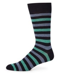 Saks Fifth Avenue Collection Striped Rugby Socks