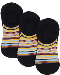 Paul Smith Four Pack Multicolor Stripe Socks