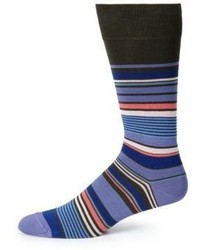 Paul Smith Multi Stripe Dress Socks