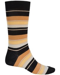 Pantherella Multi Wide Stripe Knee High Socks Crewf
