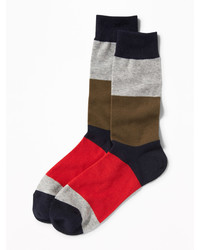Old Navy Printed Crew Socks For