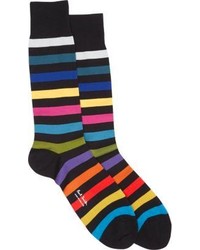 Paul Smith Rainbow Stripe Socks