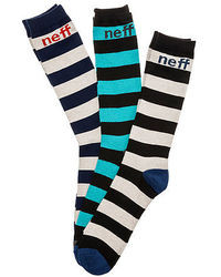 Neff The Striper Sock 3 Pack