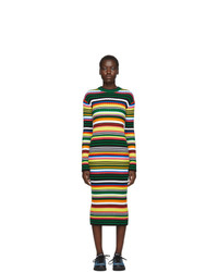 AGR Multicolor Striped Maxi Dress