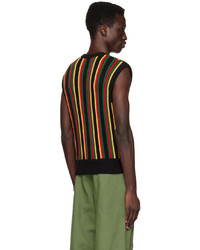 Spencer Badu Multicolor Striped Vest