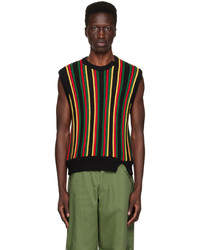 Spencer Badu Multicolor Striped Vest