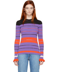 Opening Ceremony Multicolor Striped Pullover