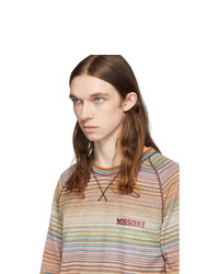Missoni Multicolor Striped Sweatshirt