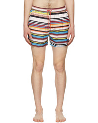 Paul Smith Multicolor Recycled Polyester Swim Shorts